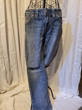 Silver Jeans Women's Blue Boot Cut Jeans